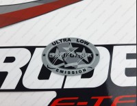 Evinrude 25HP E-tec 2011-2014 Graphite Cowl Outboard Decal Kit